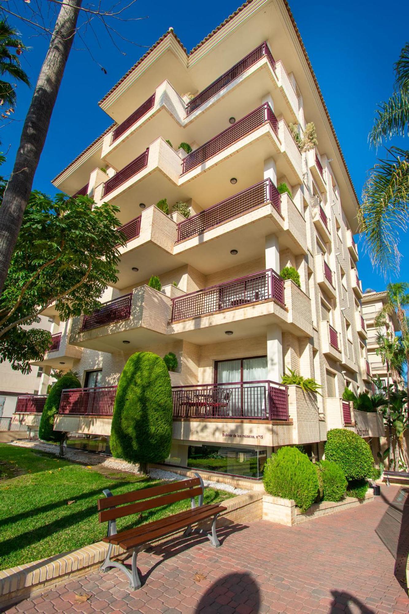 Apartamentos Albir Confort - Avenida 1 Dorm El Albir Eksteriør billede